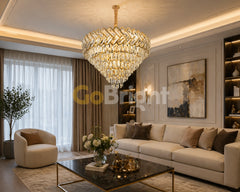 Candelabru Abyss Diametru 60cm Auriu