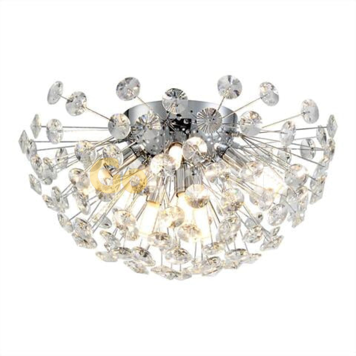 Candelabru Comet 4xG9 35cm Argintiu