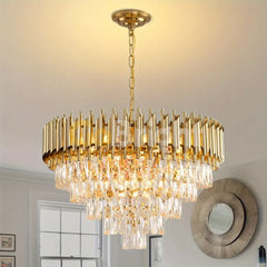 Candelabru Kimberly Diametru 50cm Auriu