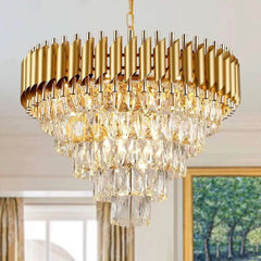 Candelabru Kimberly Diametru 50cm Auriu