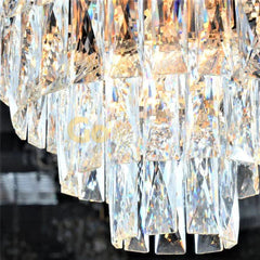 Candelabru Kimberly Diametru 60cm Negru + Auriu