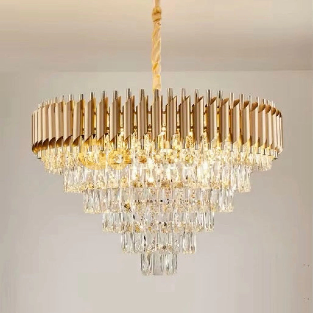 Candelabru Kimberly Diametru 75cm Auriu