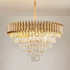 Candelabru Kimberly Diametru 75cm Auriu