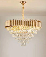 Candelabru Kimberly Diametru 75cm Auriu