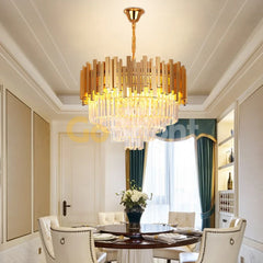 Candelabru Lauren Diametru 50cm Auriu