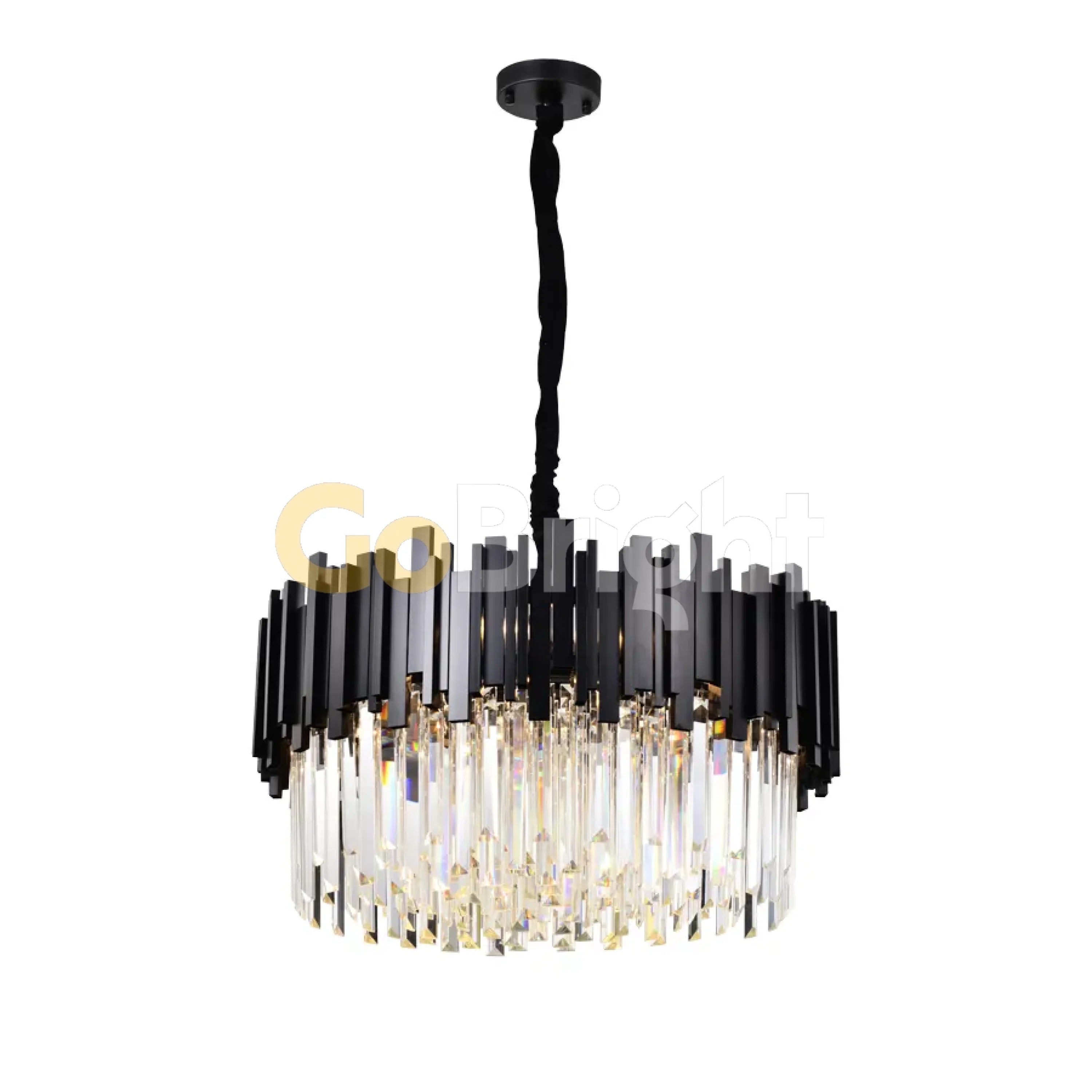 Candelabru Lauren Diametru 50cm Negru