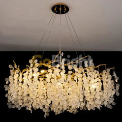 Candelabru Megan Diametru 80cm Auriu