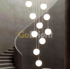 Candelabru Moon 25xE27 Diametru 60cm Argintiu