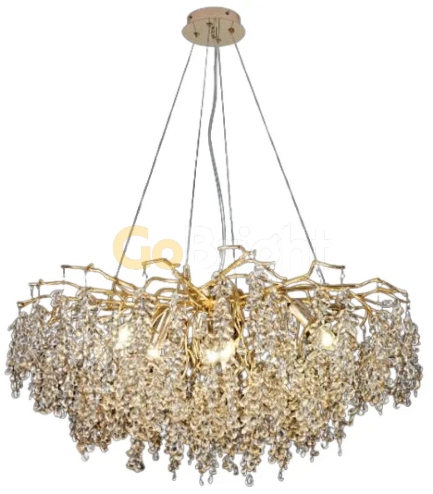 Candelabru Olivia Diametru 60cm Auriu