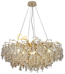 Candelabru Olivia Diametru 60cm Auriu