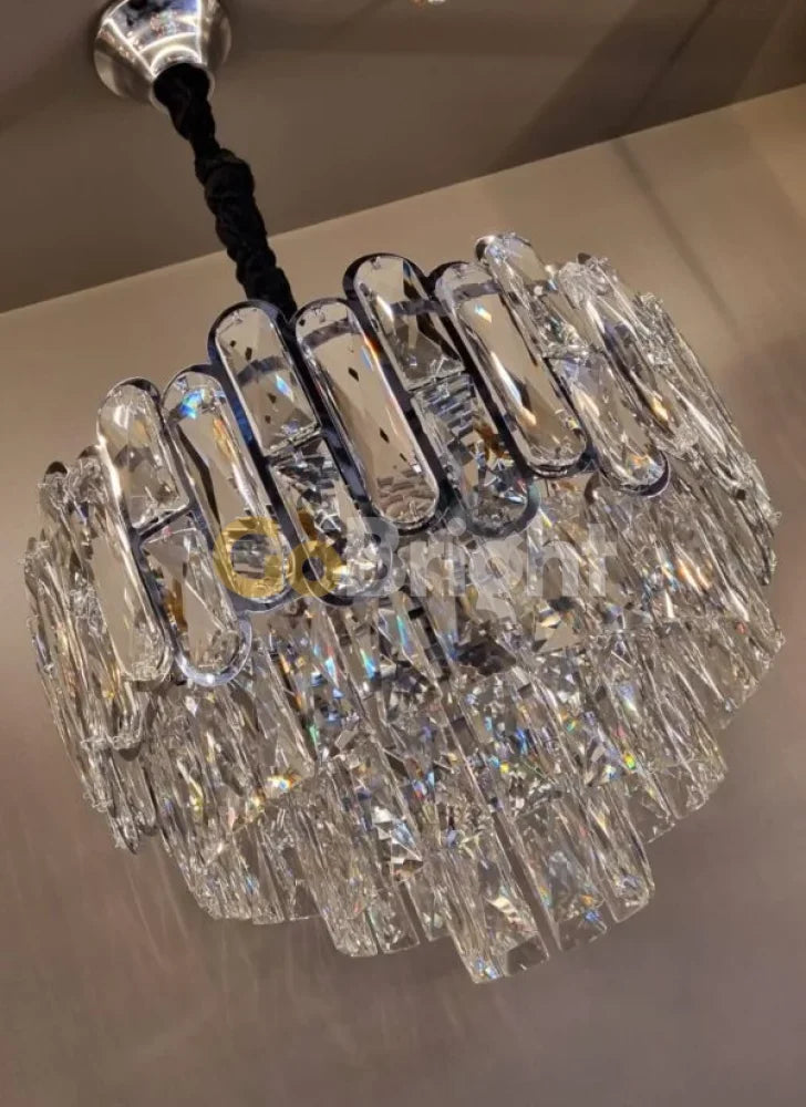 Candelabru Pavo Diametru 30cm Argintiu