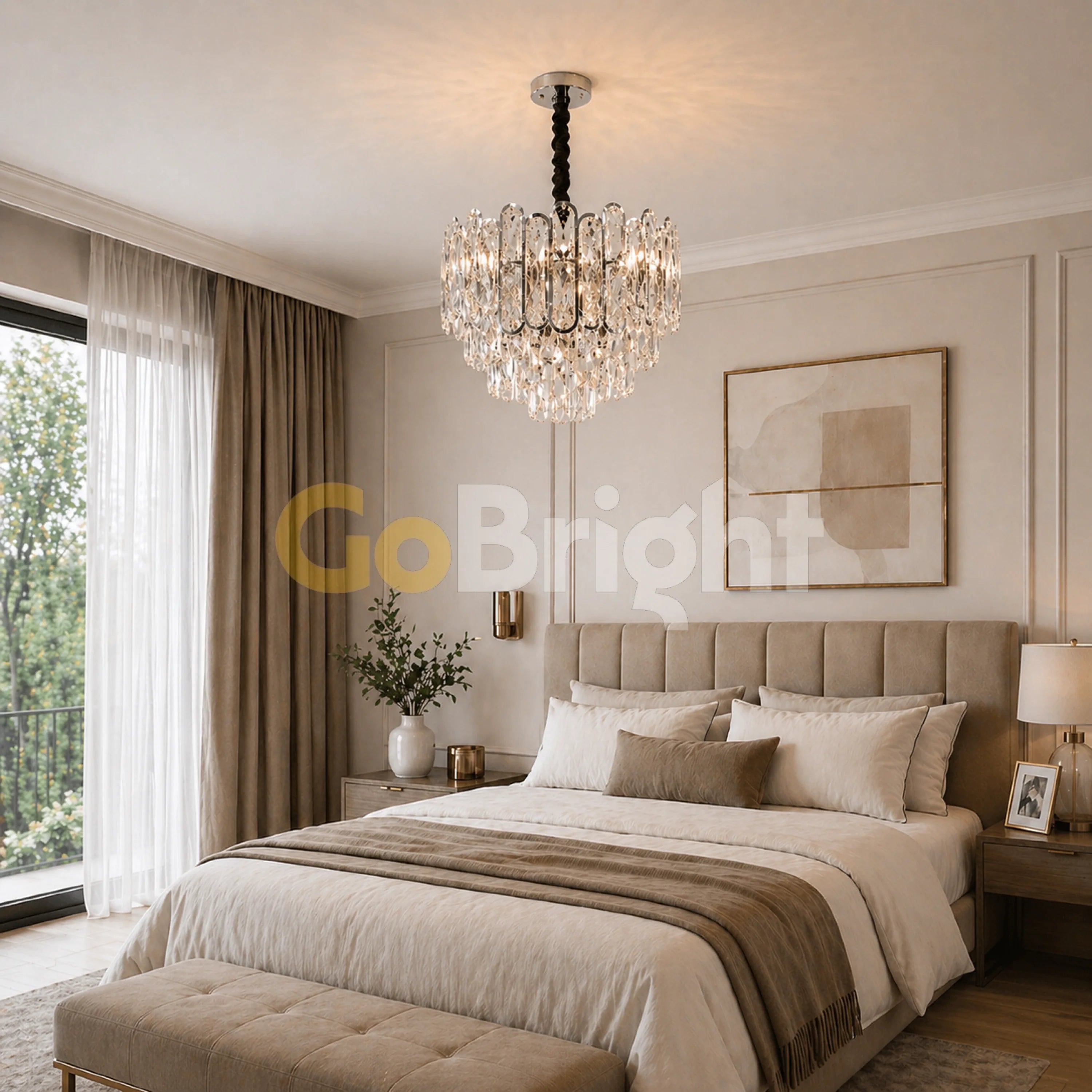 Candelabru Pavo Diametru 30cm Argintiu