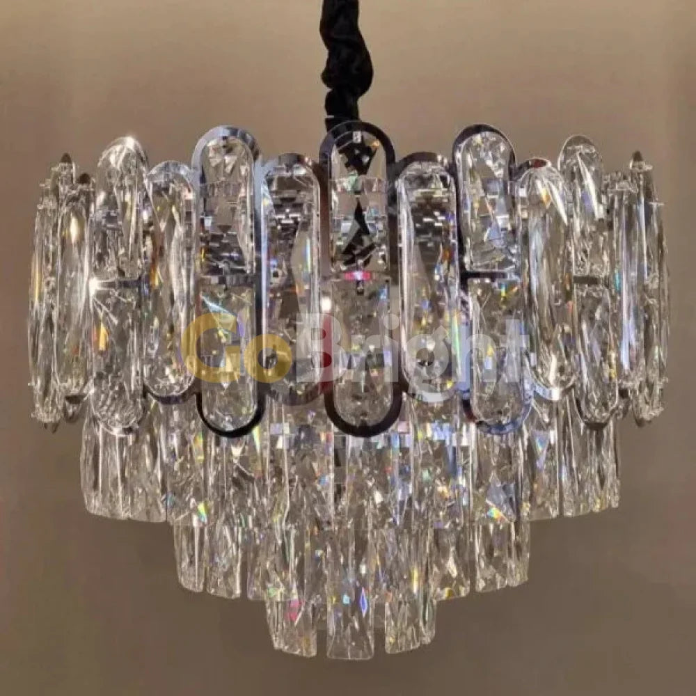 Candelabru Pavo Diametru 30cm Argintiu