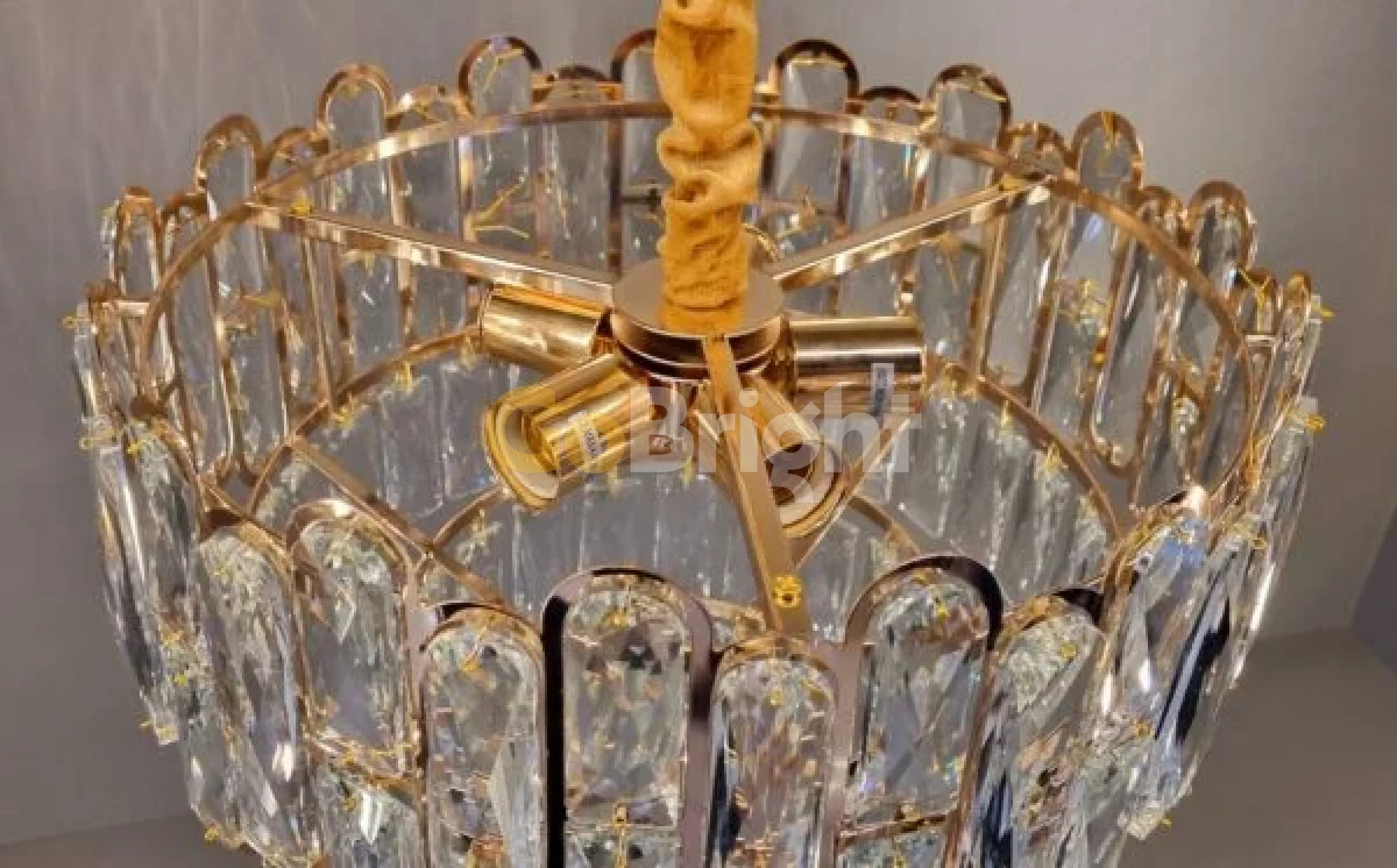 Candelabru Pavo Diametru 40cm Auriu