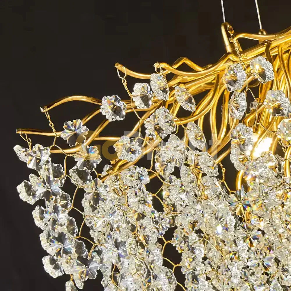 Candelabru Rebecca Diametru 60cm Auriu