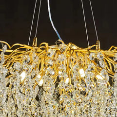 Candelabru Rebecca Diametru 80cm Auriu