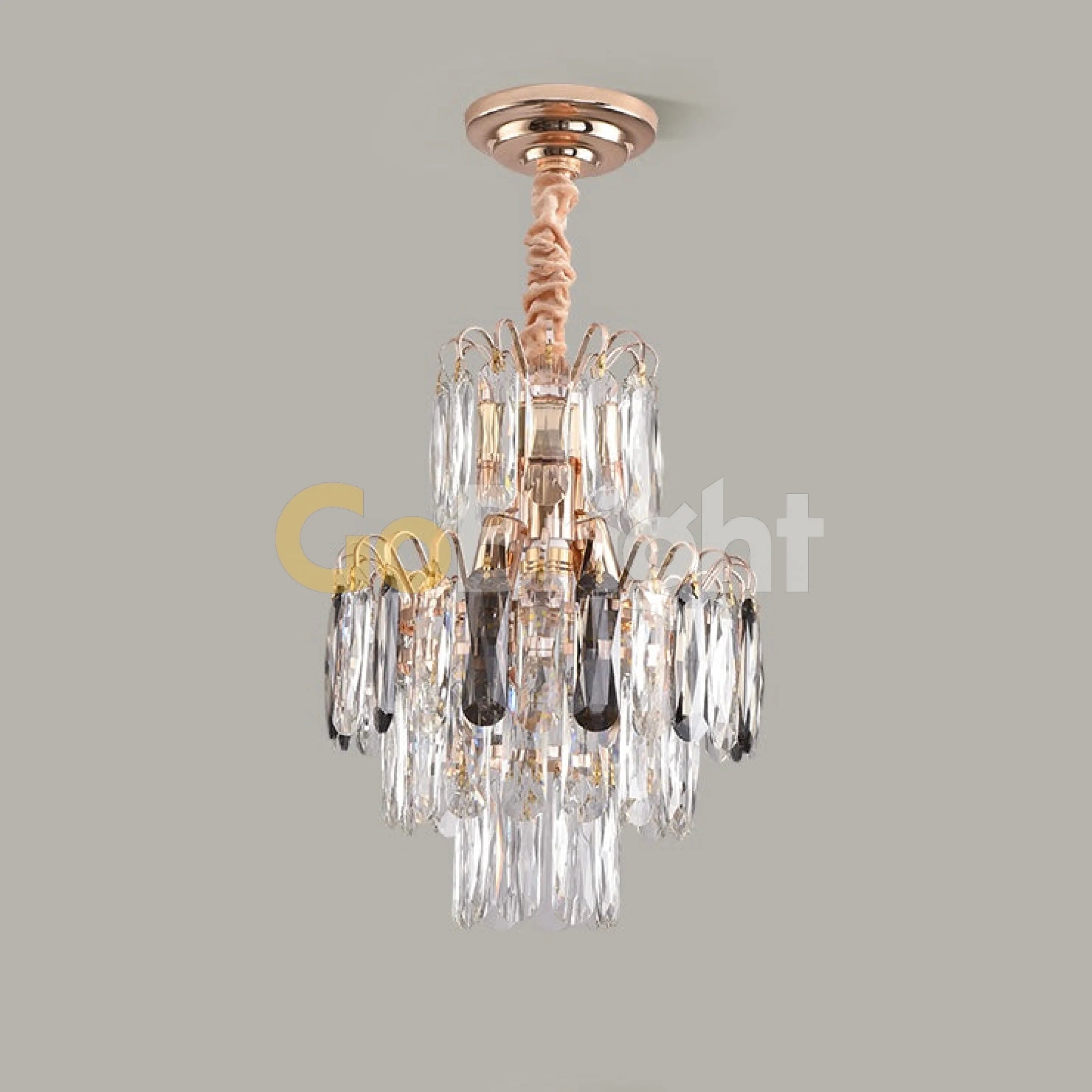 Candelabru Rixos Diametru 30cm Auriu