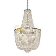 Candelabru Sublime Lungime 90cm Diametru 40cm Argintiu