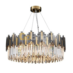 Candelabru Thena Diametru 40cm Negru + Auriu