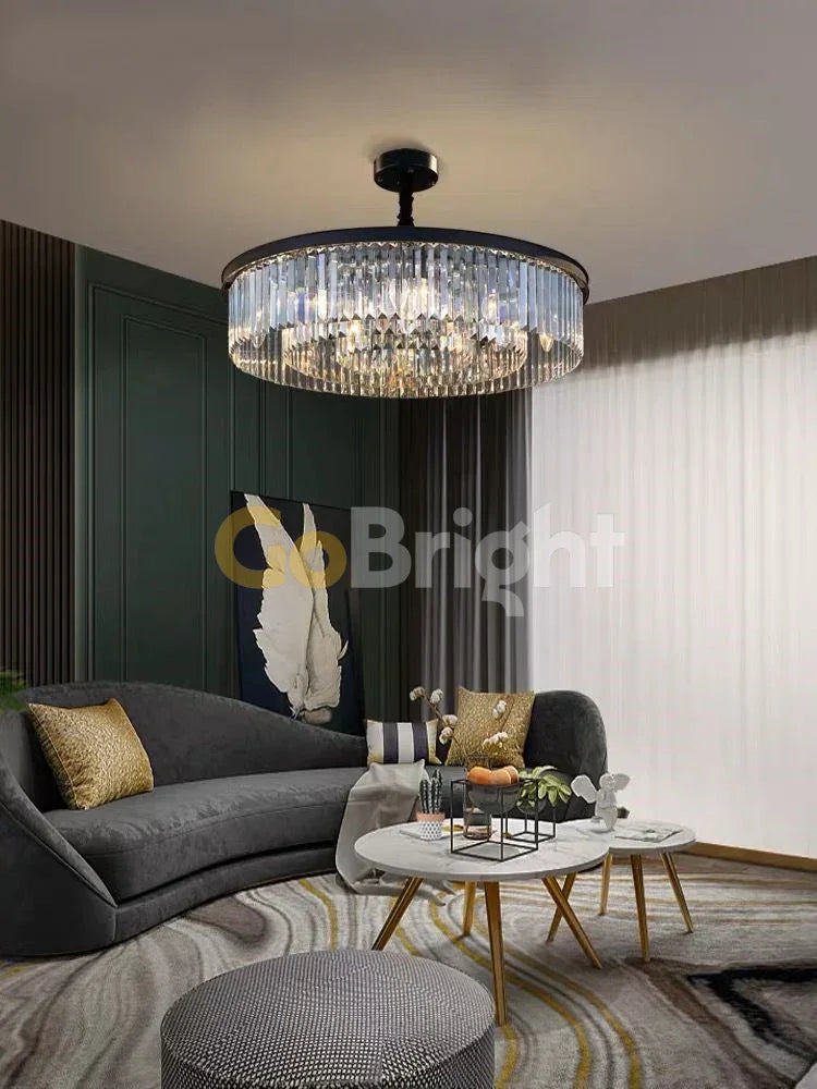 Candelabru Thomson Diametru 60cm Negru