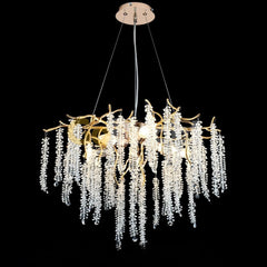 Candelabru Tigres 80cm 8xE14 Auriu