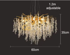 Candelabru Tigres Diametru 60cm Auriu