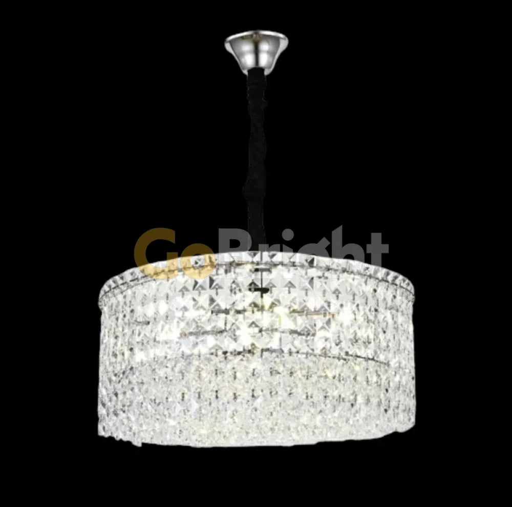 Candelabru Wilson 5xE14 Diametru 40cm Crom