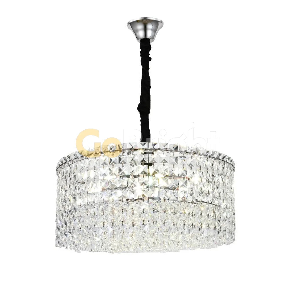 Candelabru Wilson 5xE14 Diametru 40cm Crom