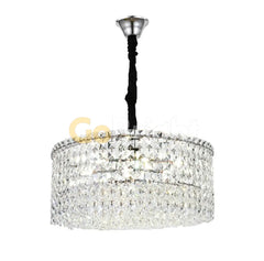 Candelabru Wilson 5xE14 Diametru 40cm Crom