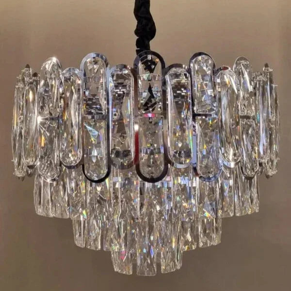 Candelabru Pavo Diametru 40cm Argintiu