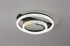 Lustra LED 144W cu Telecomanda Trinity 3 Tipuri de Lumini Negru