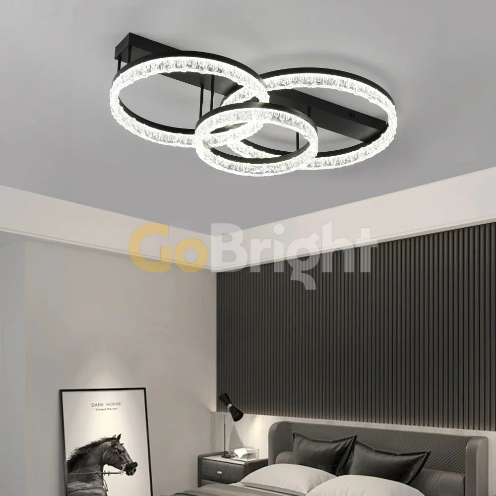 Lustră LED rotundă