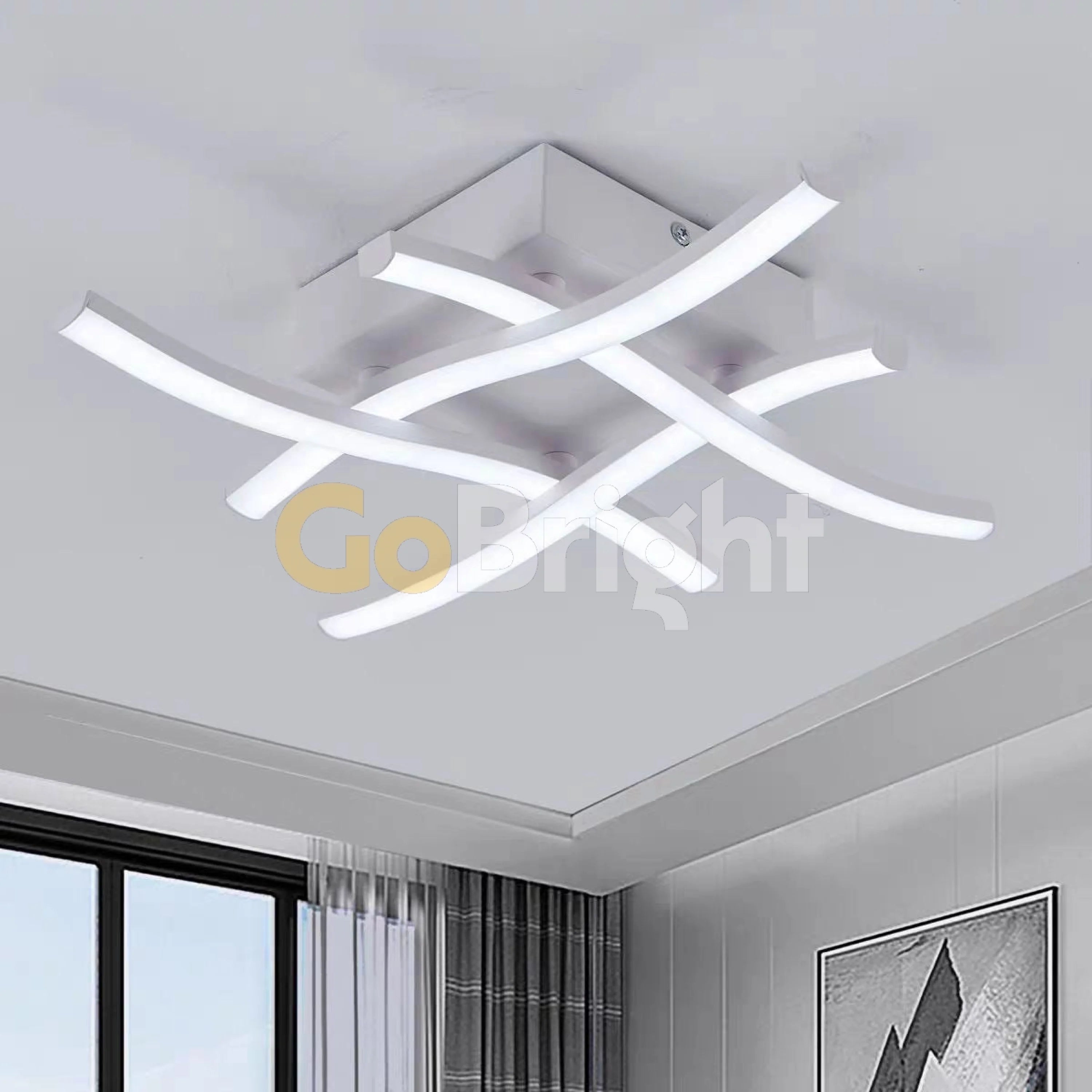 Lustra LED 28W Urban 3 Tipuri de Lumini Alb