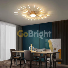 Lustra LED 60W Extra Light Auriu