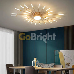 Lustra LED 60W Extra Light Auriu