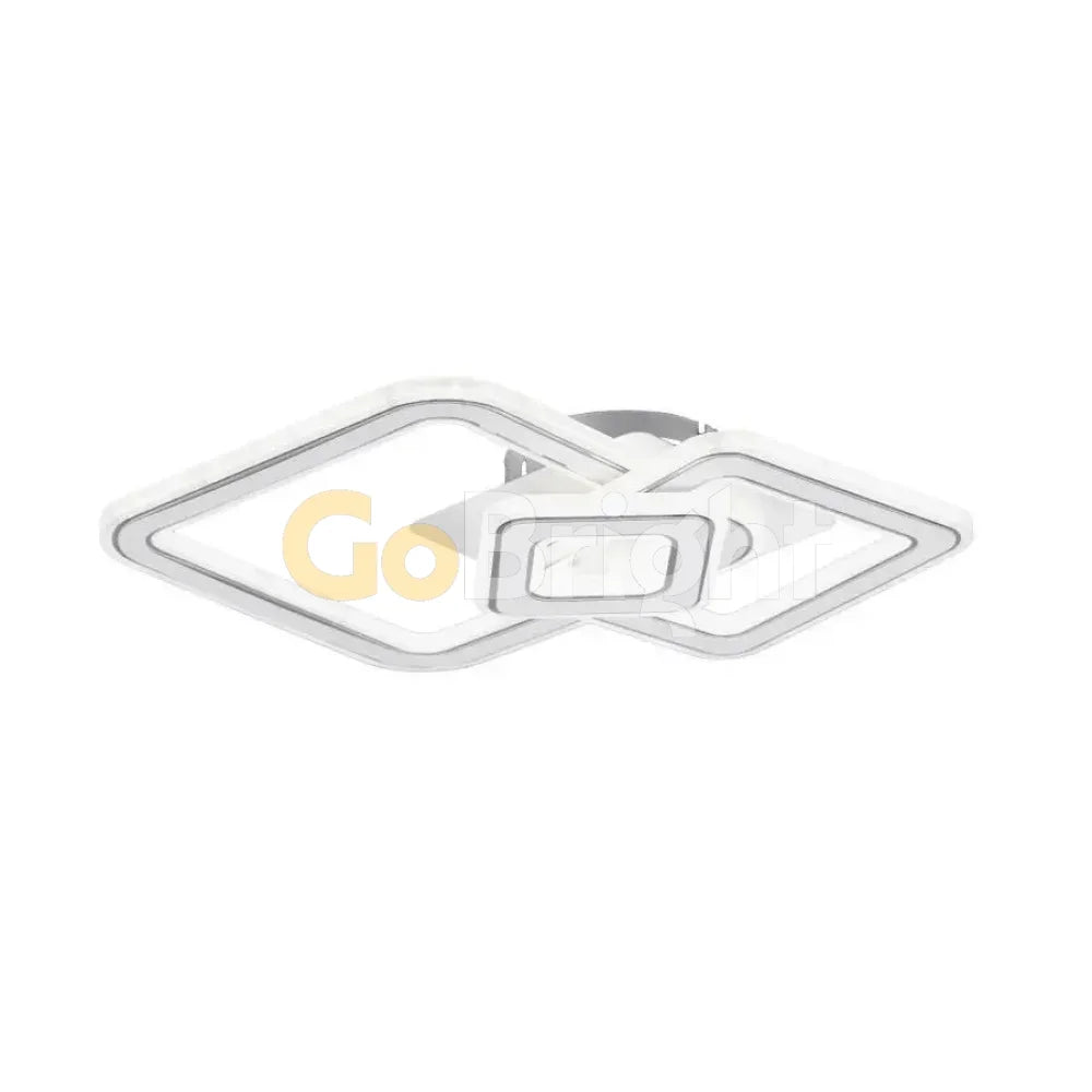 Lustra LED cu Telecomanda Belize 3 Tipuri de Lumini 100W Alb