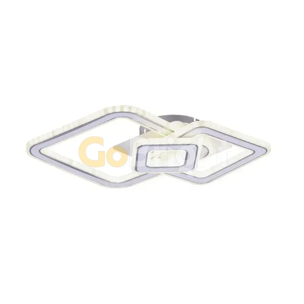Lustra LED cu Telecomanda Belize 3 Tipuri de Lumini 100W Alb
