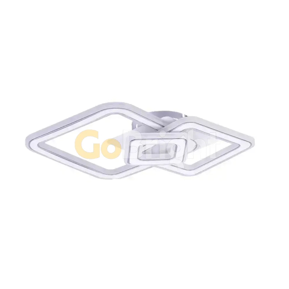 Lustra LED cu Telecomanda Belize 3 Tipuri de Lumini 100W Alb