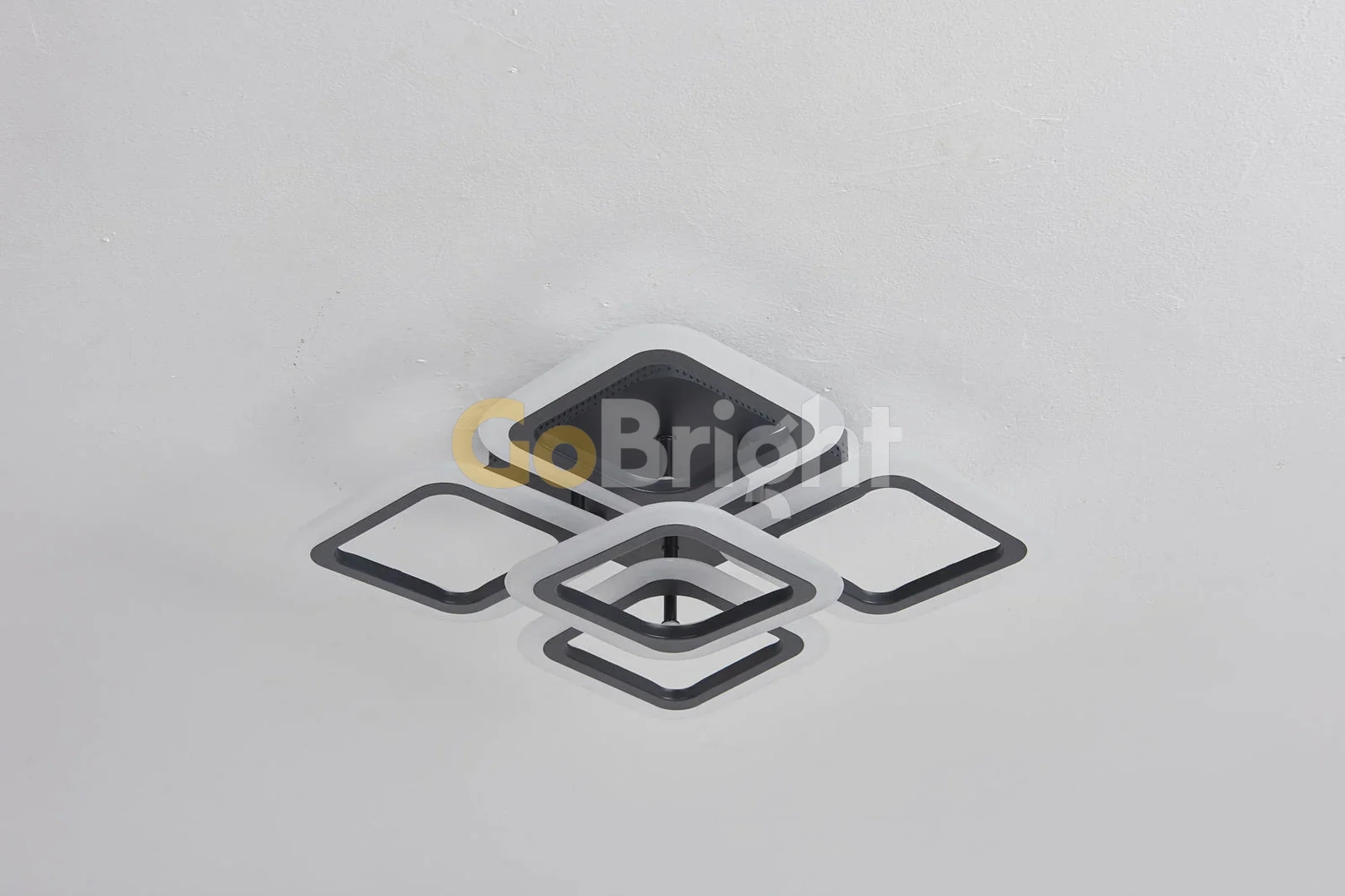 Lustra LED cu Telecomanda Estia 3 Tipuri de Lumini 90W Negru