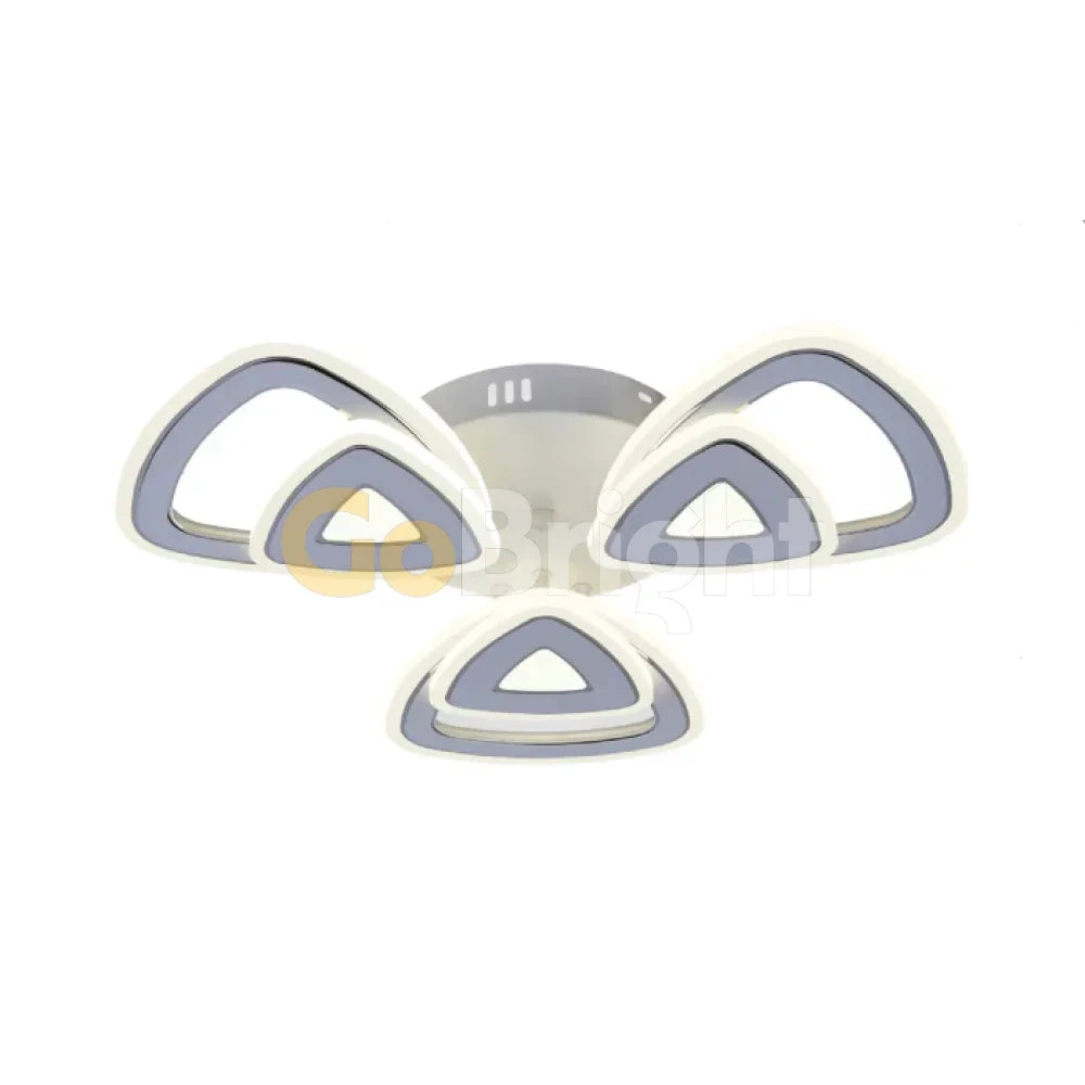 Lustra LED cu Telecomanda Mary 3 Tipuri de Lumini 132W Alb