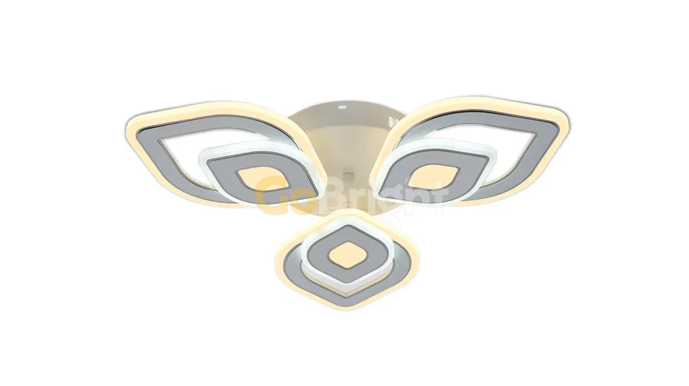 Lustra LED cu Telecomanda Mary 3 Tipuri de Lumini 132W Alb
