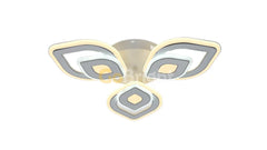 Lustra LED cu Telecomanda Mary 3 Tipuri de Lumini 132W Alb