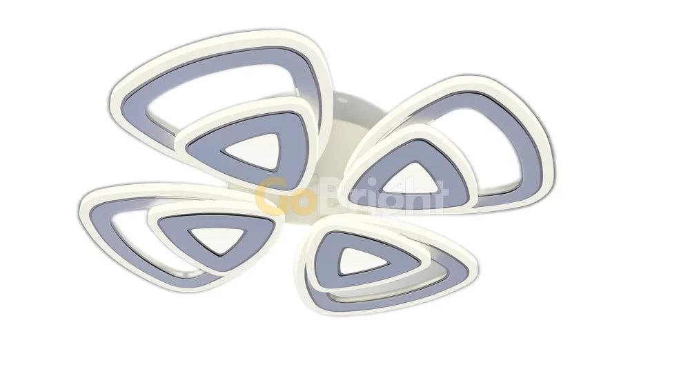 Lustra LED cu Telecomanda Mary 3 Tipuri de Lumini 176W Alb