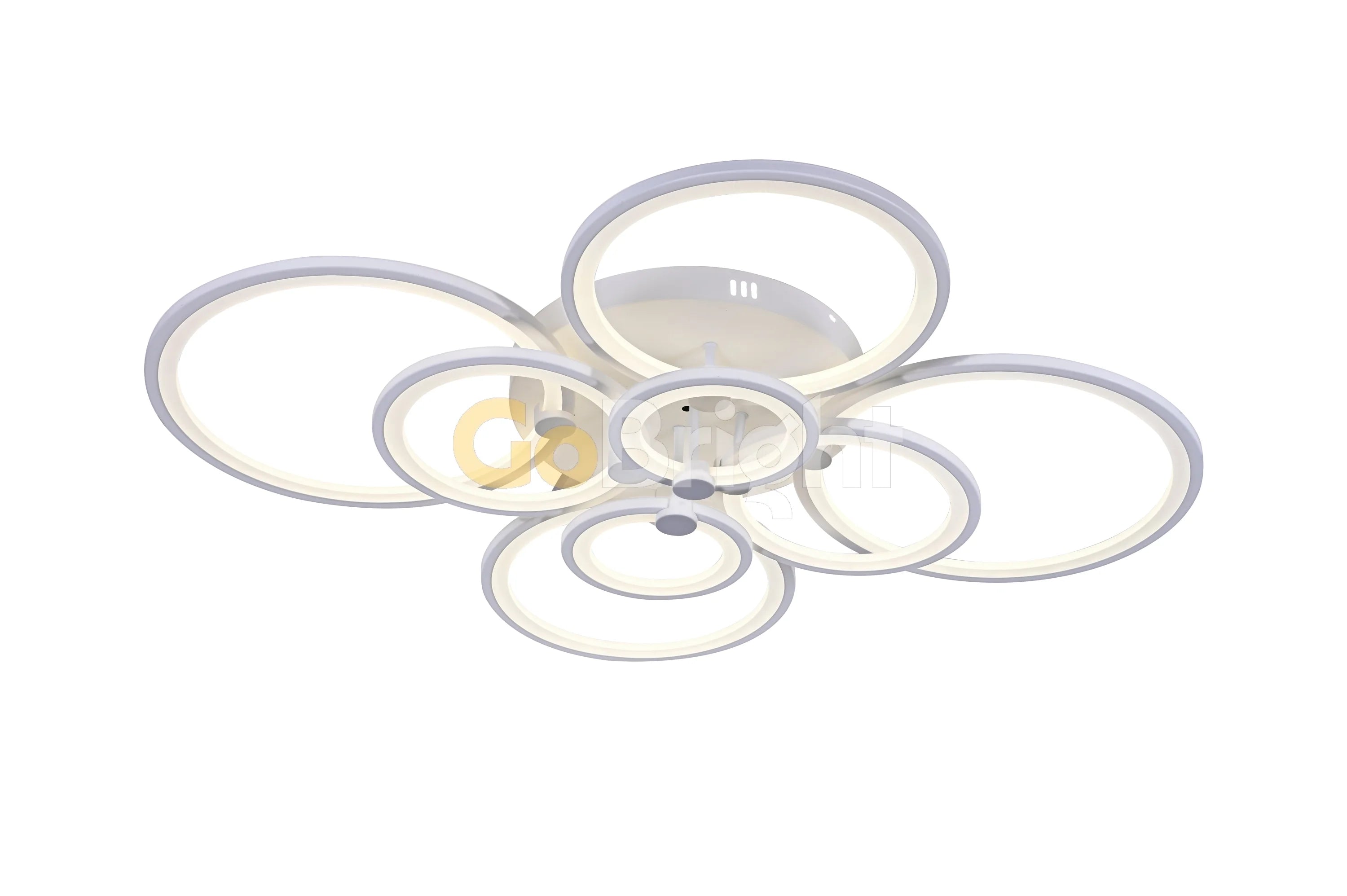 Lustra LED cu Telecomanda Odele 3 Tipuri de Lumini 284W Alb