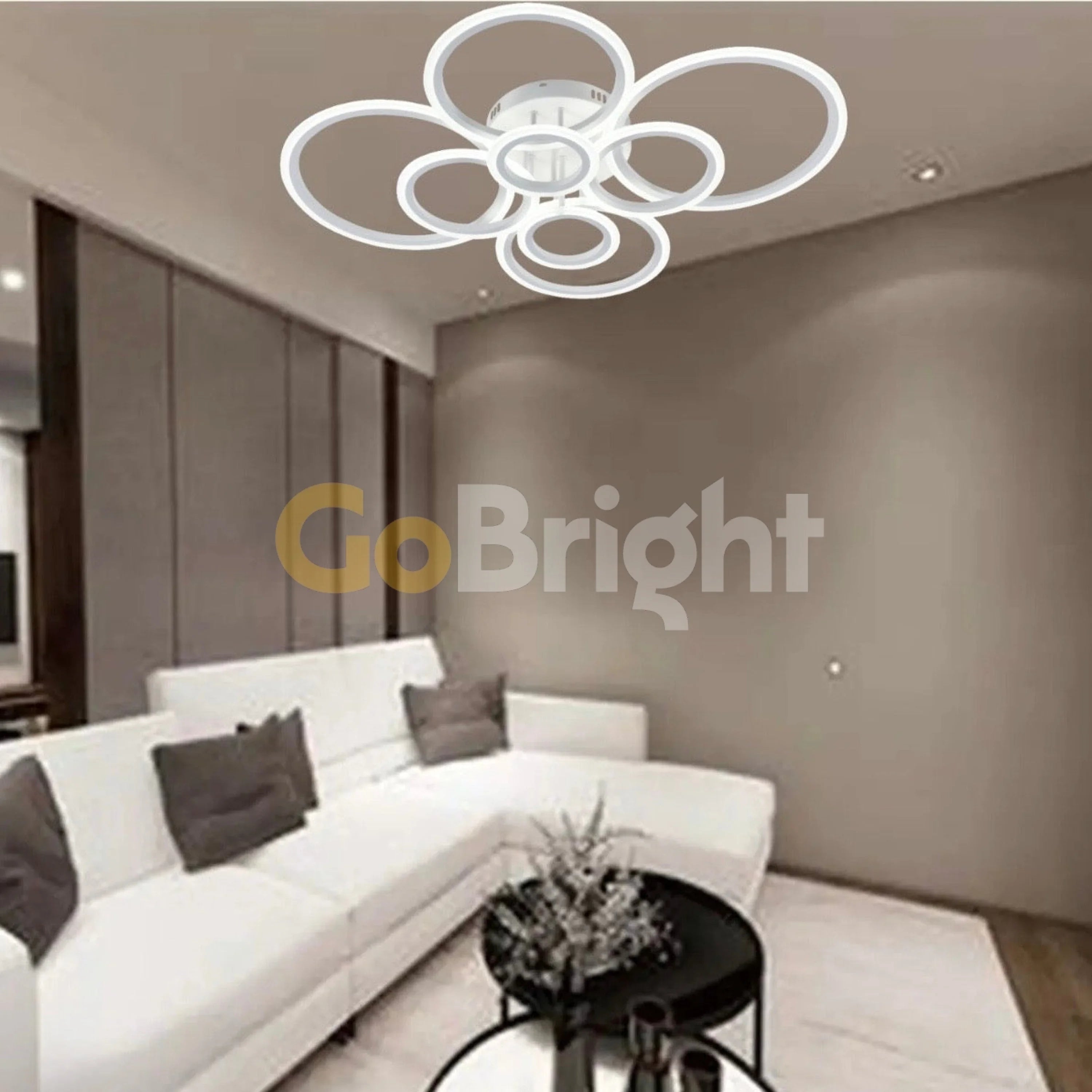 Lustra LED cu Telecomanda Odele 3 Tipuri de Lumini 180W Alb