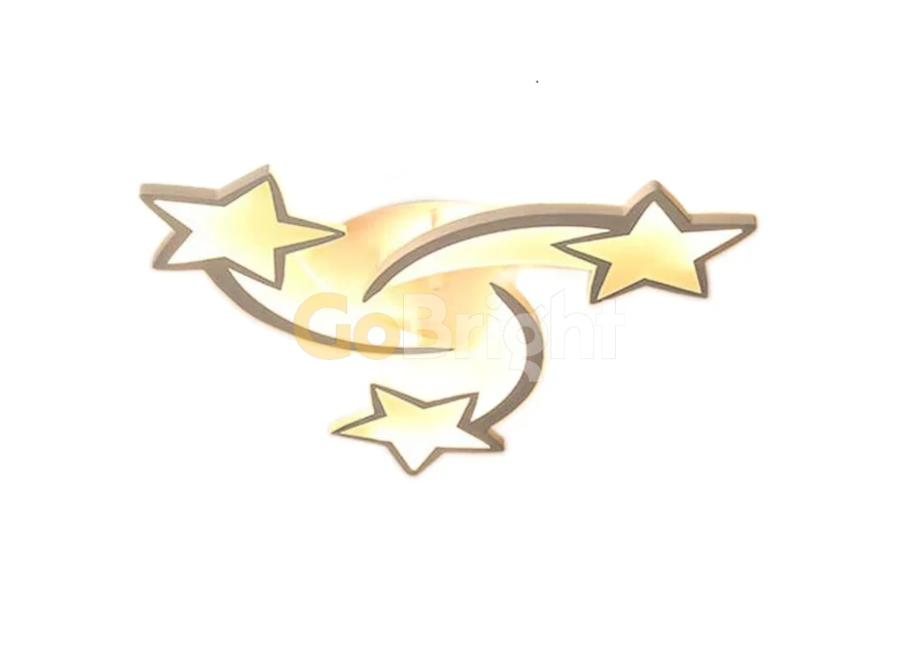 Lustra LED cu Telecomanda Star 3 Tipuri de Lumini 90W Alb