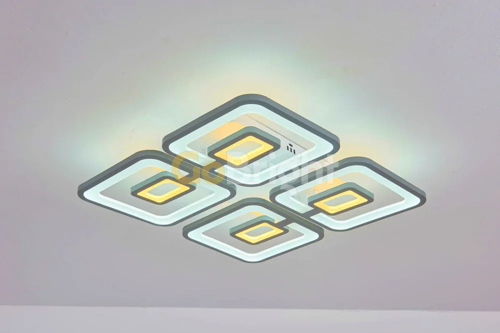 Lustra LED cu Telecomanda Trendis 3 Tipuri de Lumini 200W Alb