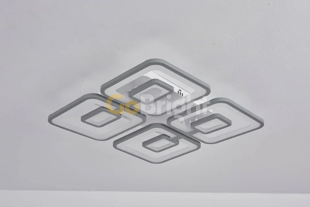 Lustra LED cu Telecomanda Trendis 3 Tipuri de Lumini 200W Alb