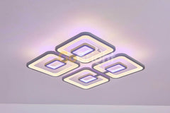 Lustra LED cu Telecomanda Trendis 3 Tipuri de Lumini 200W Alb
