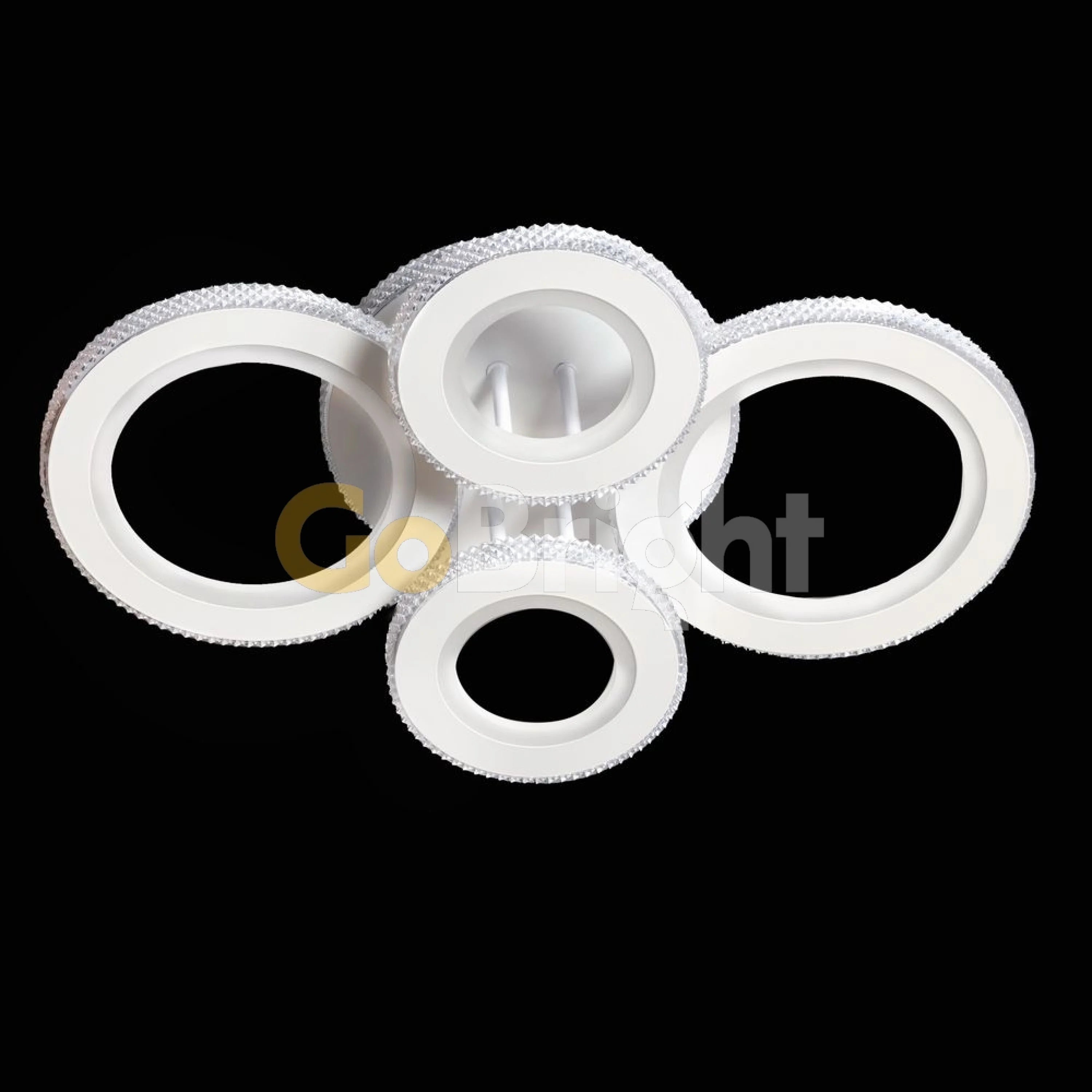 Lustra LED RGB 126W cu Telecomanda Liam 3 Tipuri de Lumini Alb
